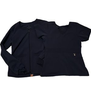 VERA BRADLEY Scrub Matching Set XS